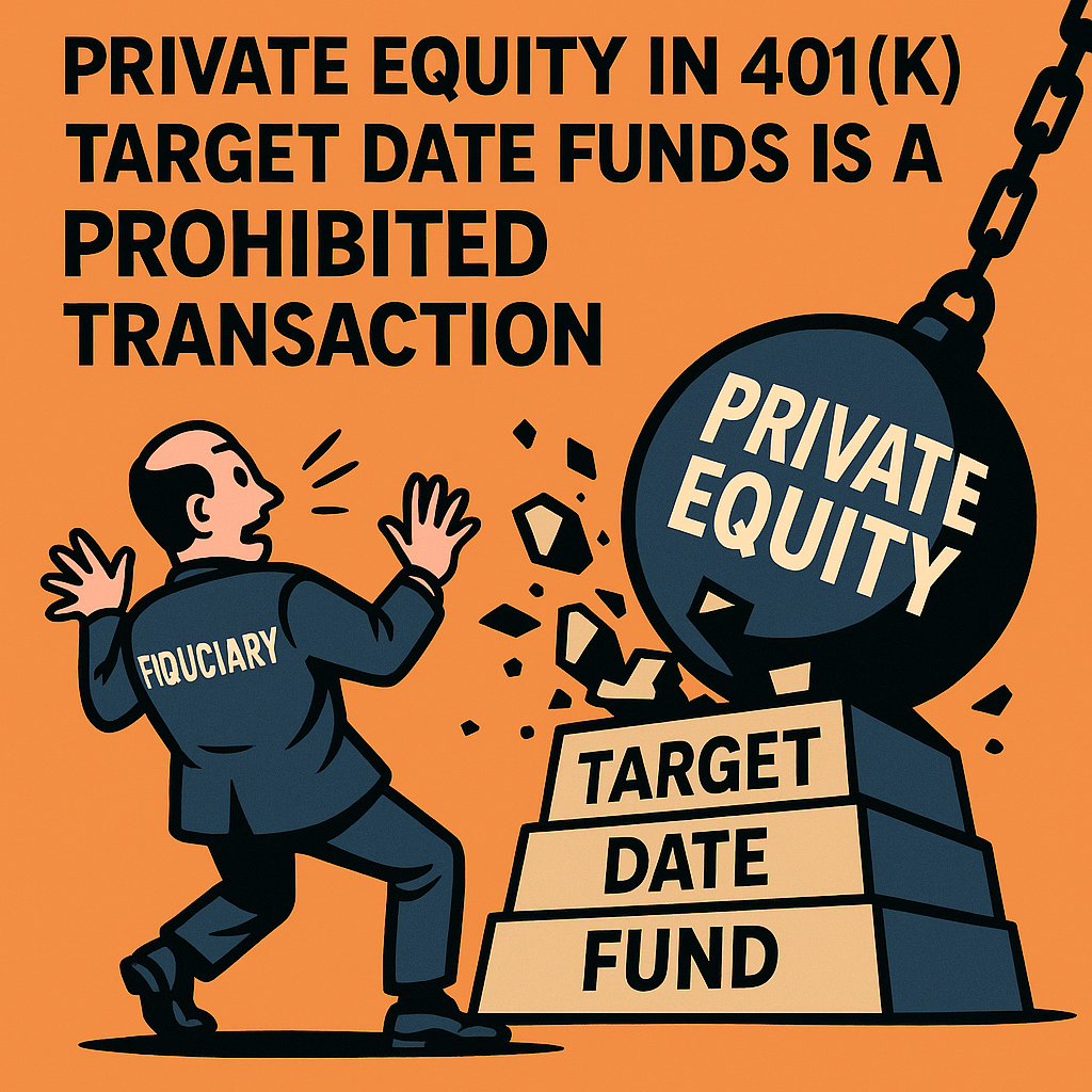 PRIVATE EQUITY IN 401(K) TARGET DATE FUNDS IS A PROHIBITED TRANSACTION ...